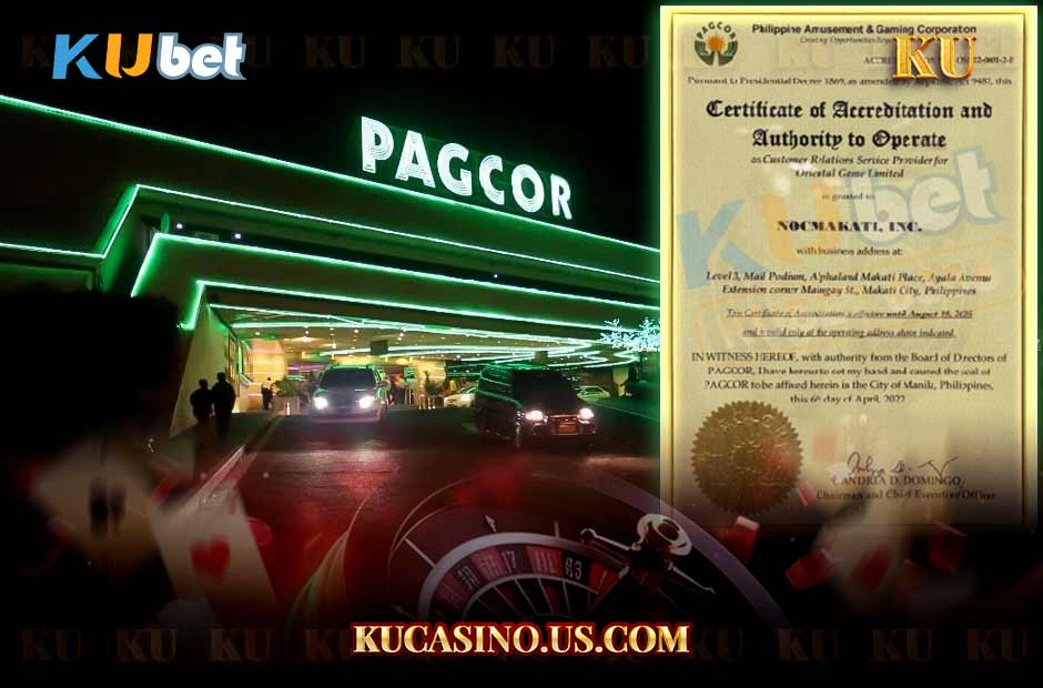 Giấy phép hoạt động ngành giải trí Pagcor Philippines